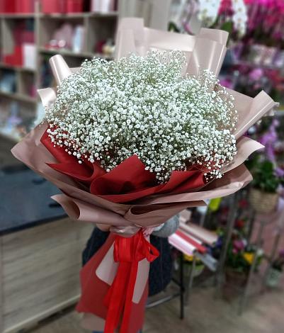 Букет цветов из: Гипсофила в Сусумане
