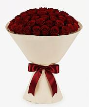 Букет 101 Бордовая роза Блэк Бакарра #REPLACE_PRED# Сусумане