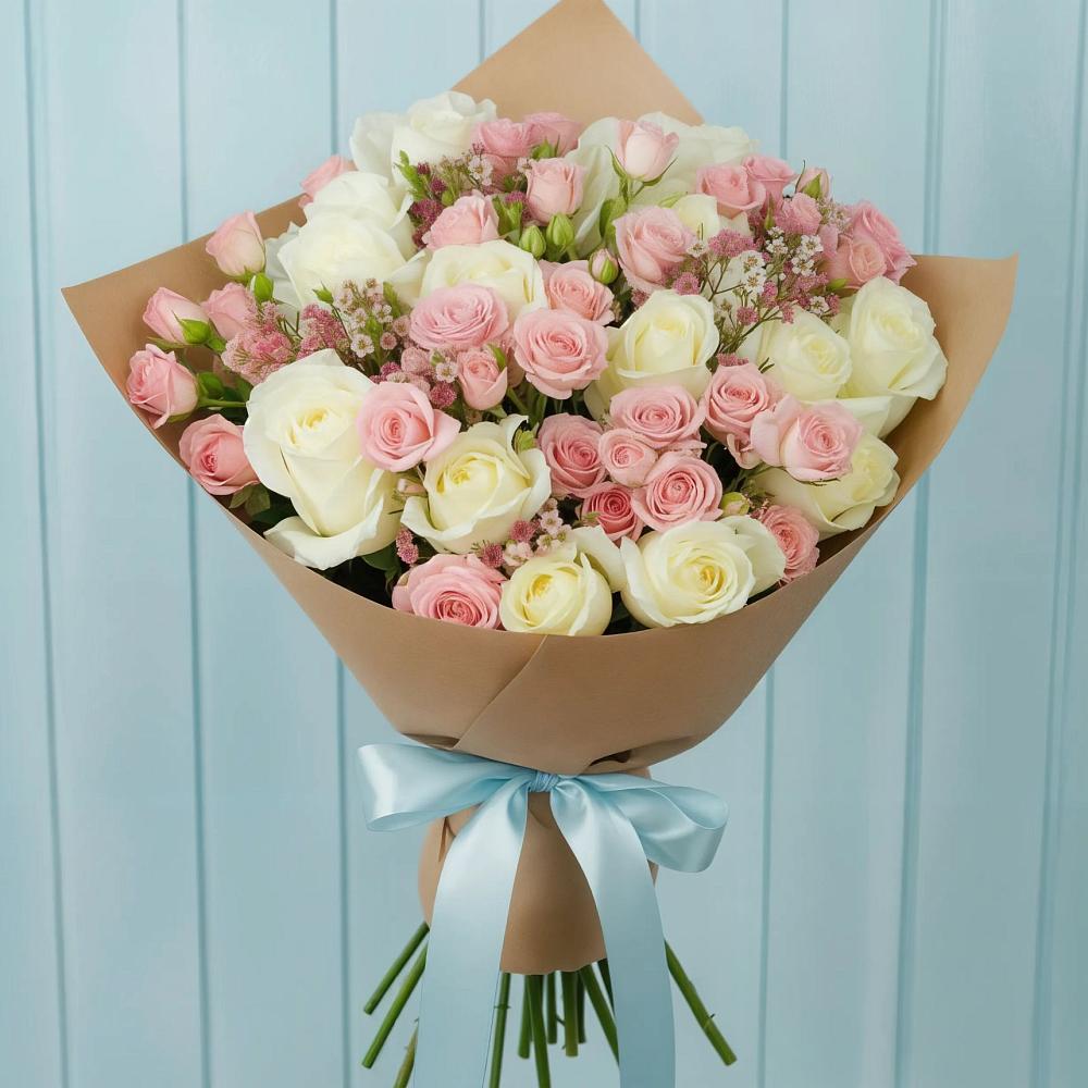 Букет цветов из: Розы в Сусумане