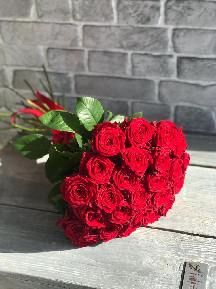 Букет Красные розы Фридом в Сусумане