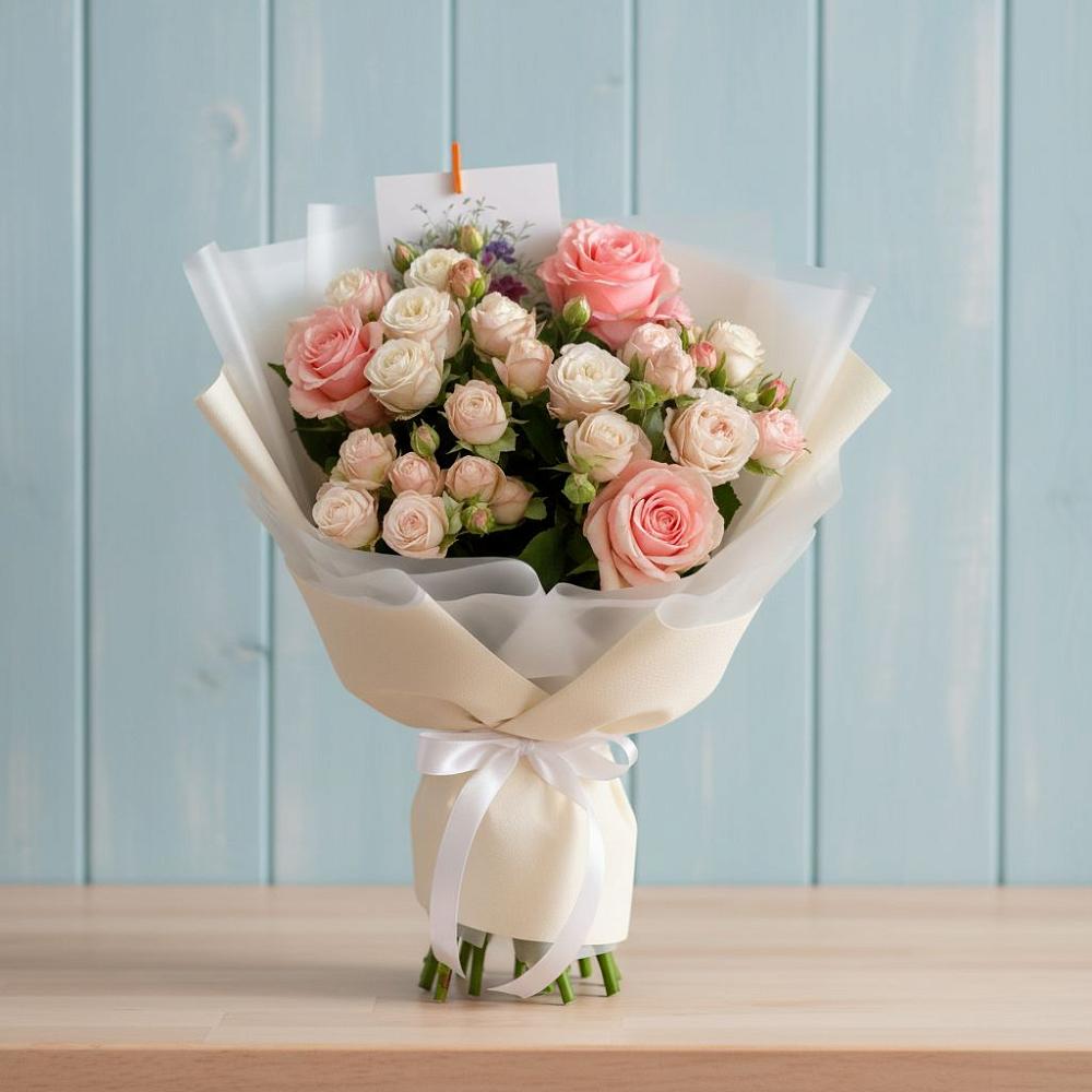 Букет цветов из: Розы в Сусумане