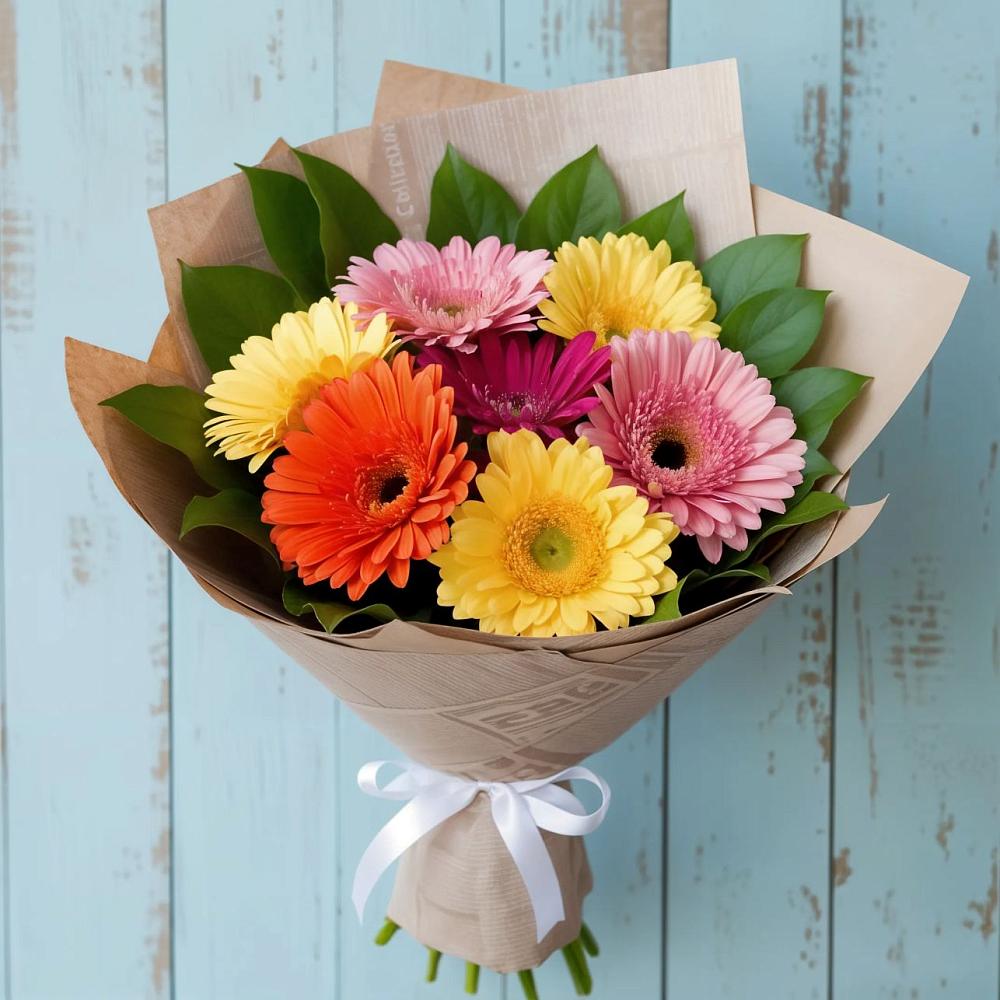 Букет цветов из: Герберы в Сусумане