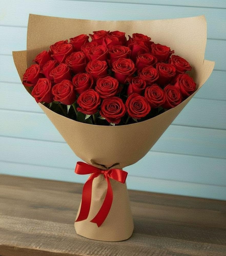 Букет Красные розы Милано в Сусумане
