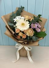 Букет цветов из:  Герберы и Хризантемы в Сусумане