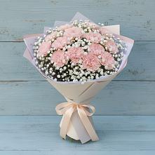 Букет цветов из:  Гвоздики #REPLACE_PRED# Сусумане