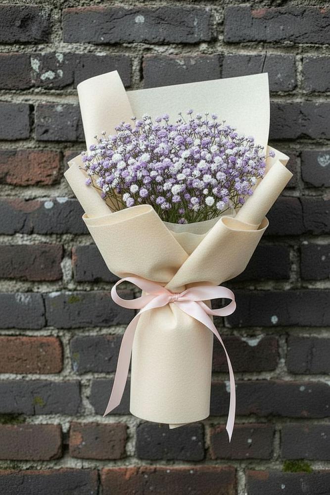 Букет цветов из: Гипсофила в Сусумане