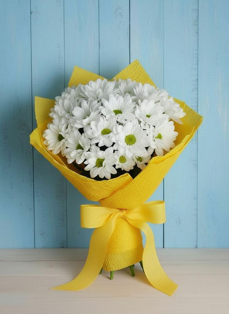 Букет цветов из: Хризантемы в Сусумане