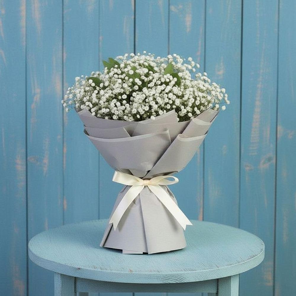 Букет цветов из: Гипсофила в Сусумане