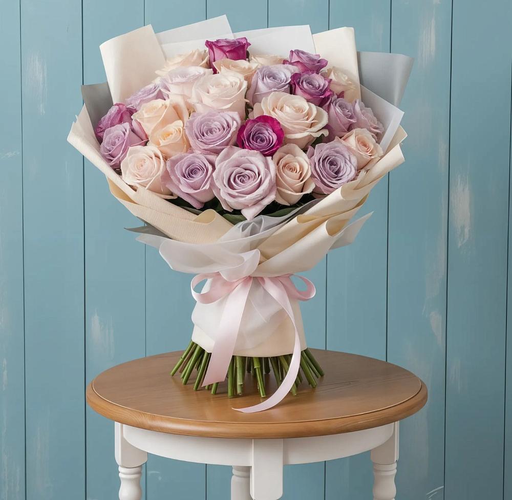 Букет цветов из: Розы в Сусумане