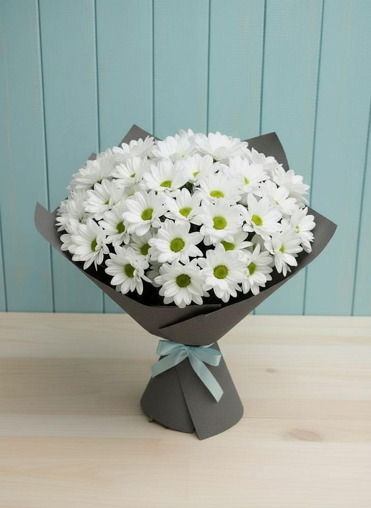 Букет цветов из: Хризантемы в Сусумане