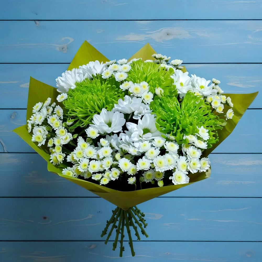 Букет цветов из: Хризантемы в Сусумане