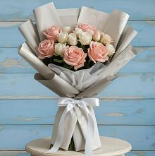 Букет цветов из:  Розы в Сусумане