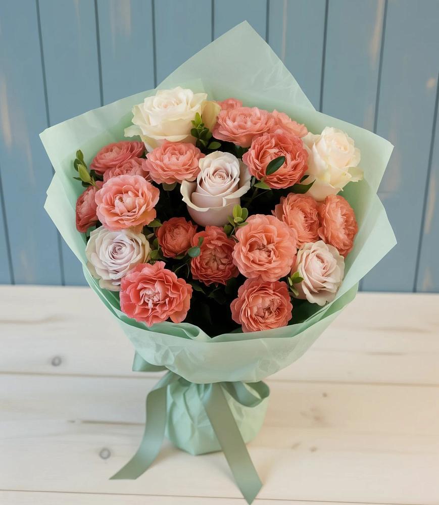 Букет цветов из: Розы в Сусумане
