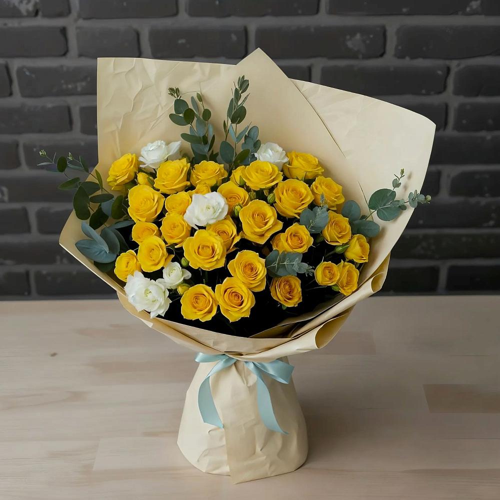 Букет цветов из: Розы в Сусумане