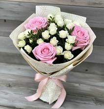 Букет цветов из:  Розы в Сусумане