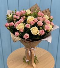 Букет цветов из:  Розы в Сусумане