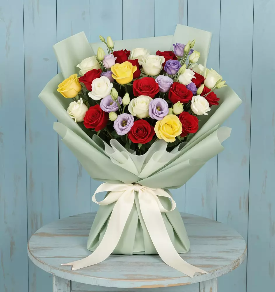 Букет цветов из: Розы в Сусумане